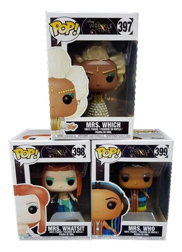 Funko Pop! Mrs Who Grieta En El Tiempo 3 Pack