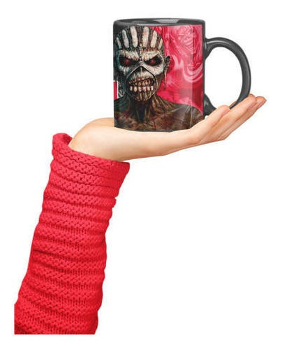 Taza Mágica De Iron Maiden - Bandas De Rock