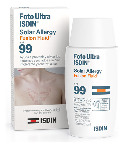 Isdin Fotoultra Solar Allergy Previene Y Alivia Spf99 Fusion