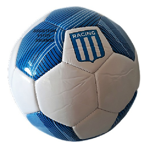 Pelota Racing Fútbol N°5 Muy Vistosa Super Oferta