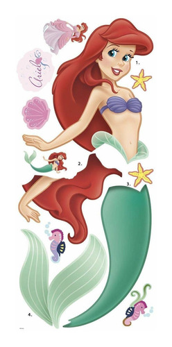 The Little Mermaid Ariel Giant  Sofia The First Princess Nur