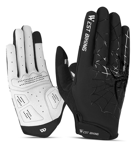Guantes Ciclismo Pantalla Táctil Dedos Completos