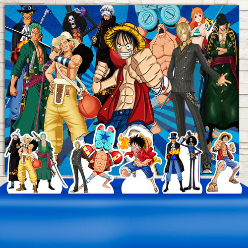 Kit Decoração De Festa Infantil One Piece P