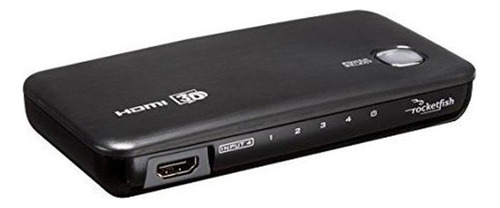 Selector Rocketfish Rfg1185 4port Hdmi