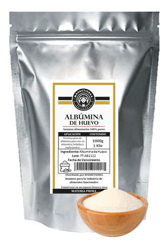 Albumina De Huevo X1000g /kilo - Kg a $129