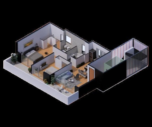 Imagen 30 de 33 de 1 Y 2 Dormitorios En Fisherton, Opción Terrazas Exclusivas