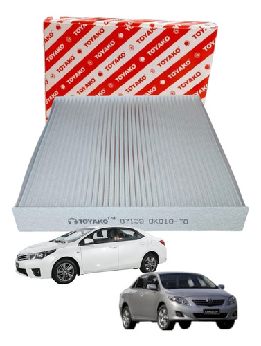 Filtro De Habitaculo Toyota Corolla 2008/2019