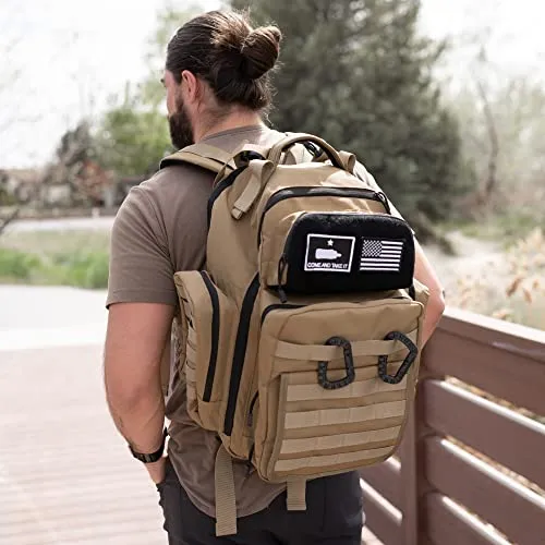 Military style diaper bag discount