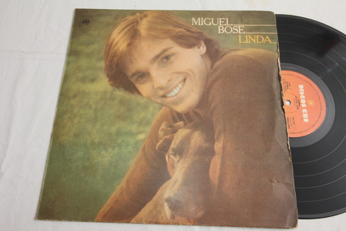 Vinilo Miguel Bosé Linda 1977 Mi Libertad Ana Amiga