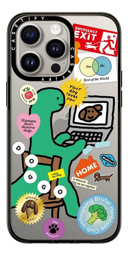 Funda Casetify Para iPhone 15 Pro Diseño I Miss My Dog