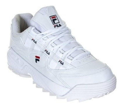 Tênis Masculino Branco Escama Fila Formation Casual Original