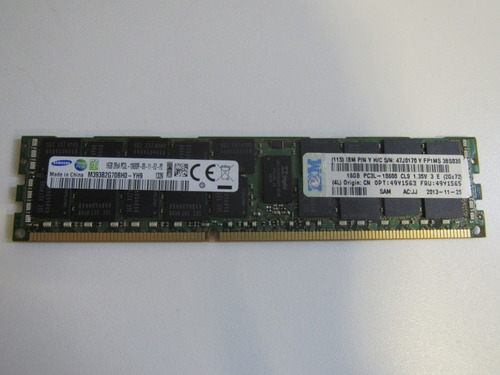 Imagem 1 de 4 de Memória Ram 16gb 1x16gb Samsung M393b2g70bh0-yh9