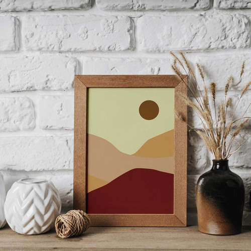 Kit Pinte Você Mesmo - Montanha E Sol - Arte Em Números