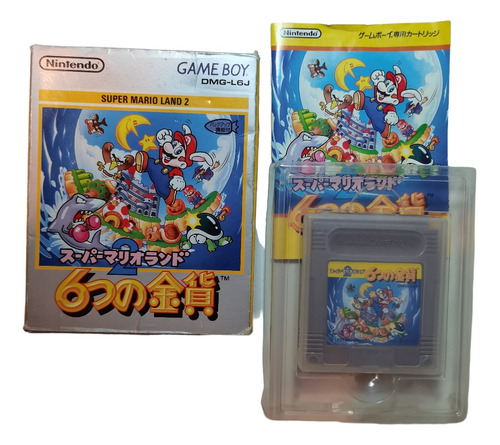 Super Mario Land 2 Japonés Original Van Caja E Instructivo
