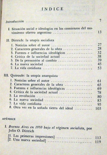 Félix Weinberg Dos Utopías Argentinas De Principios De Siglo