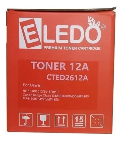 Toner Compatible Hp 12a Q2612a Para 1010 1012 1018 1020