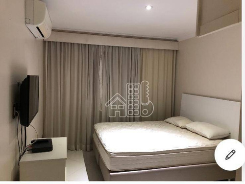 Imagem 4 de 15 de Flat Em Área Nobre De Copacabana - Fl0017