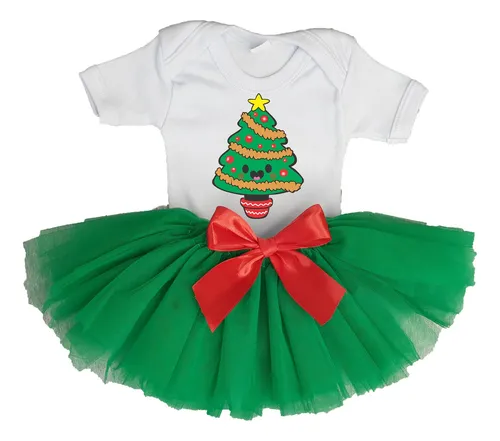 Vestuario navideño con tutu hot sale