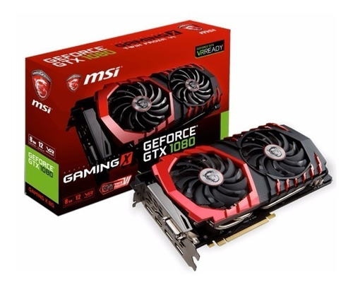 Tarjeta De Video Msi Nvidia Geforce Gtx 1080 - 8gb