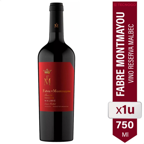 Vino Fabre Montmayou Terruño Reserva Malbec Tinto 01bebidas