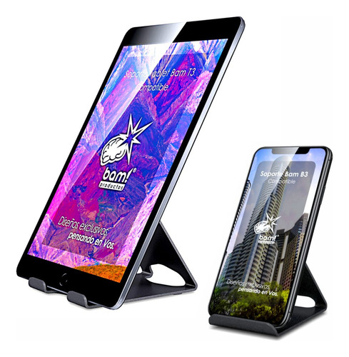 Soporte Tablet Bam T3 6a13  + Soporte Celular Bam B3 ¡combo!