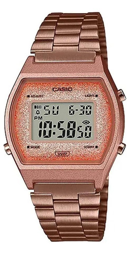 Relógio Casio Vintage Dourado Rose B650wc5df 35mm