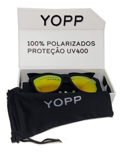 Óculos Yopp Lente 100% Polarizada Proteção Uv400 C/ N Fiscal