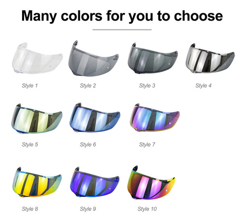 L Reemplazo De Visera De Casco Agv K1/k3sv/k5, Lente