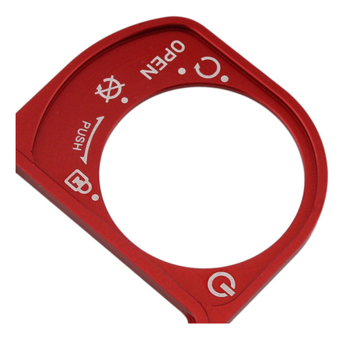 Protector De La Cubierta Del Interruptor De Bloqueo De Rojo