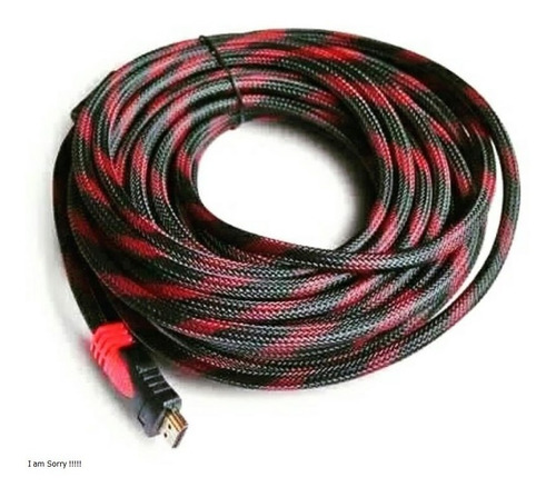 Imagen 3 de 4 de Cable Hdmi 4k 9.8 Metros Enmallado Doble Filtro