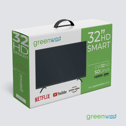 Imagen 4 de 4 de Smart Tv Greenwind 32 Hd
