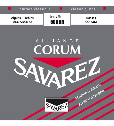 Encordado Clasica Savarez 500ar Alliance Corum - Plus