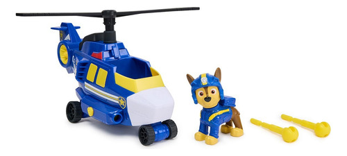 Helicóptero De Resgate Com Boneco Chase - Patrulha Canina