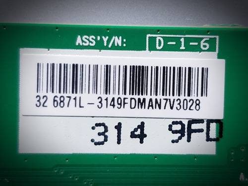 T-con Lg 32 32ln536b (Usado)