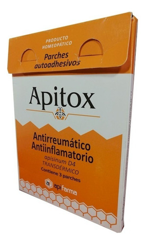 Apitox® Parches X 3 - (antiinflamatorio) Apisinum D4