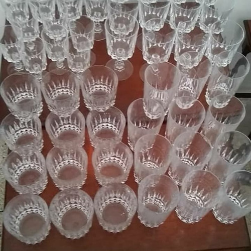 Vasos Y Copas De Cristal 48 Piezas Impecables Se Venden