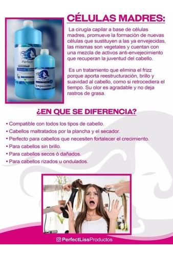 Cirugia Capilar Celulas Madres Litro K - L a $44000
