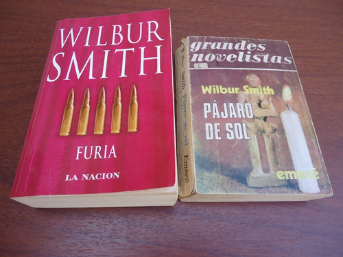 Wilbur Smith X2 - Furia Y Pájaro De Sol(con Detalles) Oferta