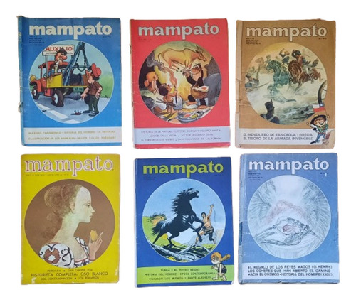 Lote Revistas Mampato X 6