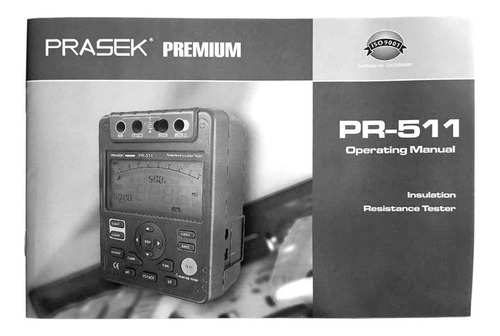 Megóhmetro Digital Pr-511 Prasek