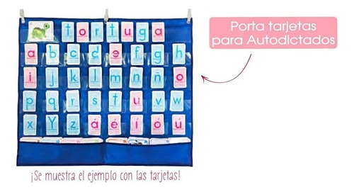 Exhibidor Tarjetas Juego Niños Didáctico Orden Aprendizaje
