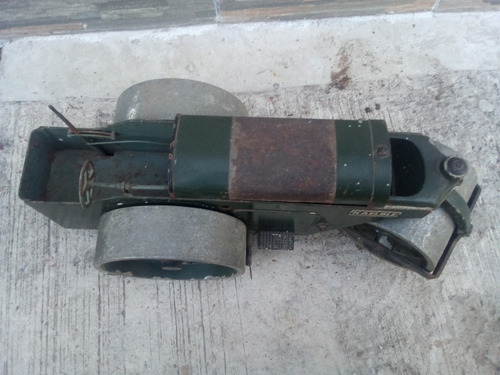 Antiguo Tractor Apisonador De 3 Ruedas Kaelble Rareza Unico