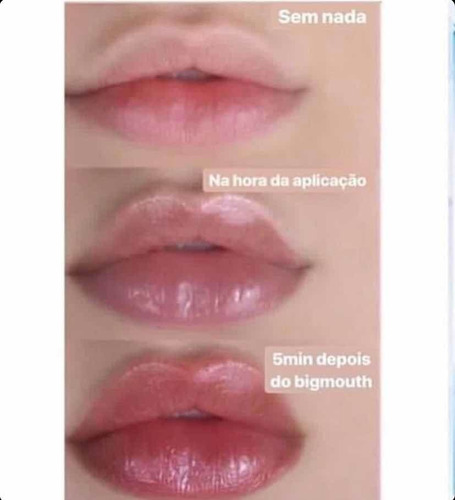 Imagen 2 de 3 de Labial Volumen Gloss Incoloro Voluminizador Maquillaje