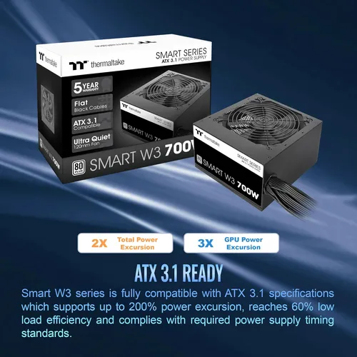 Smart W3 Series 80plus Certified 700w Fuente De Alimentación