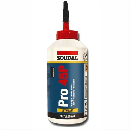 Cola Poliuretánica Soudal Pro 45p - 750 Grs.