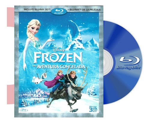 Bluray 3d Frozen Una Aventura Congelada
