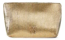 Comprar Cosmetiquera Dorada Victoria's Secret Con Zipper