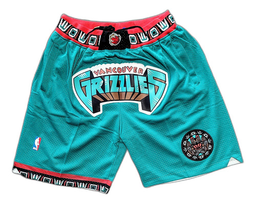 Short Bermuda Básquet Vancouver Grizzlies Temp 1995-96