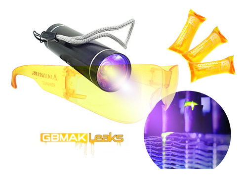 Gbmak Leaks Kit Detector De Vazamentos Uv Ar Condicionado