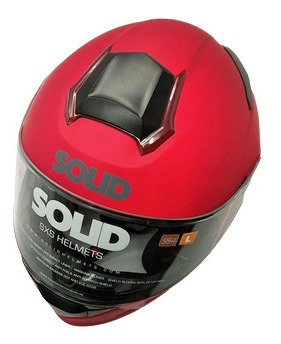 Imagen 3 de 9 de Casco De Moto Modular Integral Solid S54 Helmets L Orgm